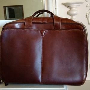 Johnson and Murphy men's briefcase